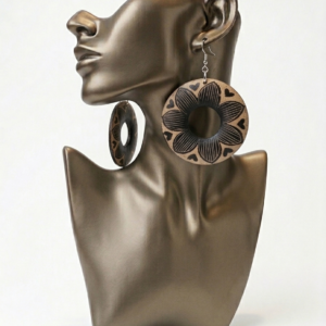 Boucles d'Oreilles Héritage Artisanal – Image 3